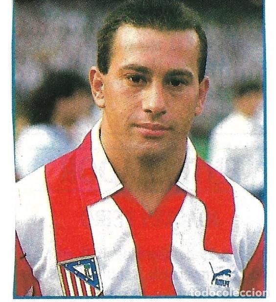 Collectionnisme sportif: ATL&Eacute;TICO DE MADRID: Recorte de PIZO G&Oacute;MEZ. 1990