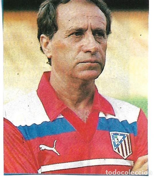 Collectionnisme sportif: ATL&Eacute;TICO DE MADRID: Recorte del t&eacute;cnico Joaqu&iacute;n PEIR&Oacute;. 1990