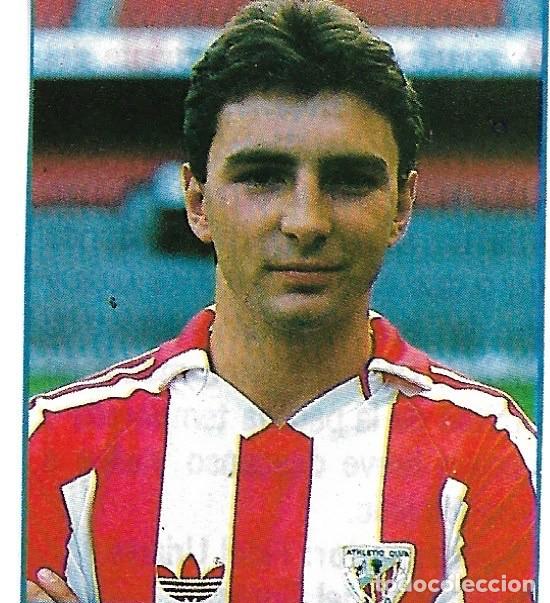 Collectionnisme sportif: ATHLETIC DE BILBAO: Recorte de URIBEBARRENA. 1990