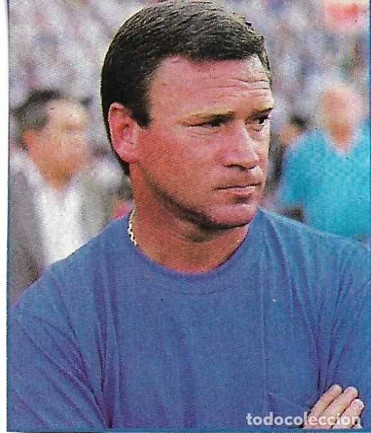Collezionismo sportivo: ATHLETIC DE BILBAO: Recorte del t&eacute;cnico Javier CLEMENTE. 1990