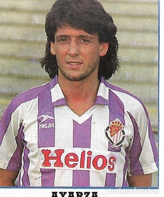 Collezionismo sportivo: REAL VALLADOLID: Recorte de AYARZA. 1990