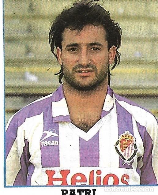 Collezionismo sportivo: REAL VALLADOLID: Recorte de PATRI. 1990
