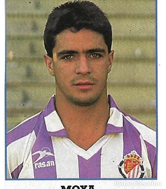 Collezionismo sportivo: REAL VALLADOLID: Recorte de MOYA. 1990
