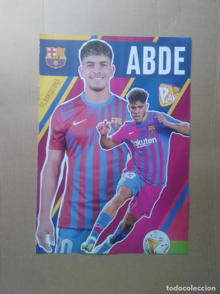 Collectionnisme sportif: ROOKIE ABDE BARCELONA BAR&Ccedil;A RODRI BETIS DOBLE P&Oacute;STER 1 P&Aacute;G REVISTA PLAY PANINI 2021-2022 LIGA 21-22