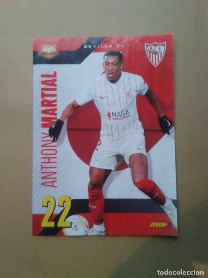 Collectionnisme sportif: MARTIAL SEVILLA REAL MADRID CAMPEON SUPERCOPA DOBLE P&Oacute;STER 1 P&Aacute;G REVISTA JUG&Oacute;N 2021-2022 LIGA 21-22