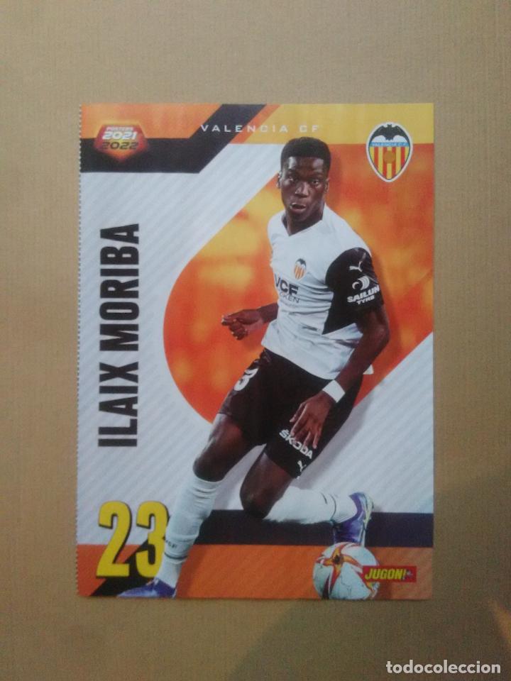 Collectionnisme sportif: ILAIX MORIBA VALENCIA CARRASCO ATLETICO MADRID DOBLE P&Oacute;STER 1 P&Aacute;G REVISTA JUG&Oacute;N 2021-2022 LIGA 21-22