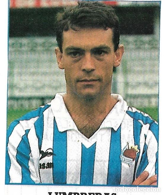 Collectionnisme sportif: REAL SOCIEDAD: Recorte de LUMBRERAS.1990