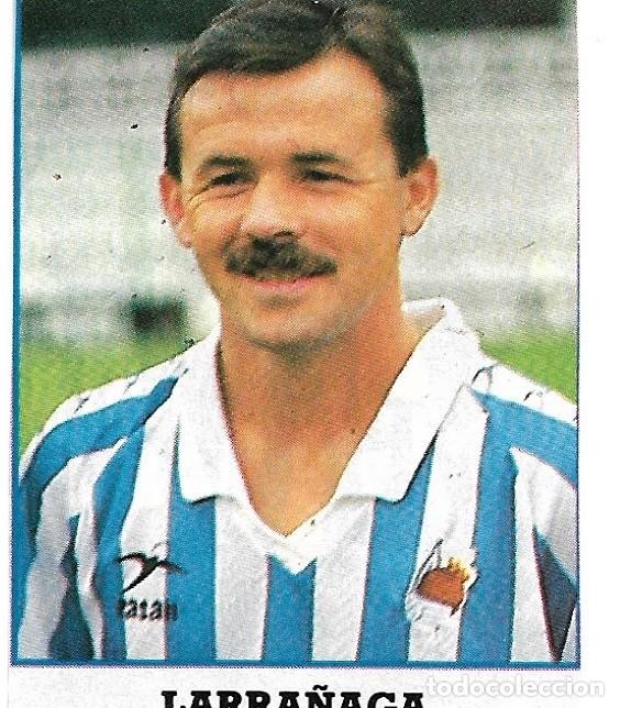 Collectionnisme sportif: REAL SOCIEDAD: Recorte de LARRA&Ntilde;AGA.1990