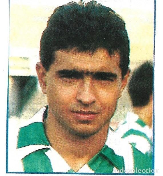 Collectionnisme sportif: REAL BETIS BALOMPI&Eacute;: Recorte de JULIO. 1990