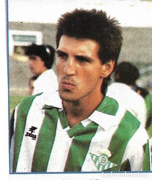 Collectionnisme sportif: REAL BETIS BALOMPI&Eacute;: Recorte de CHANO. 1990