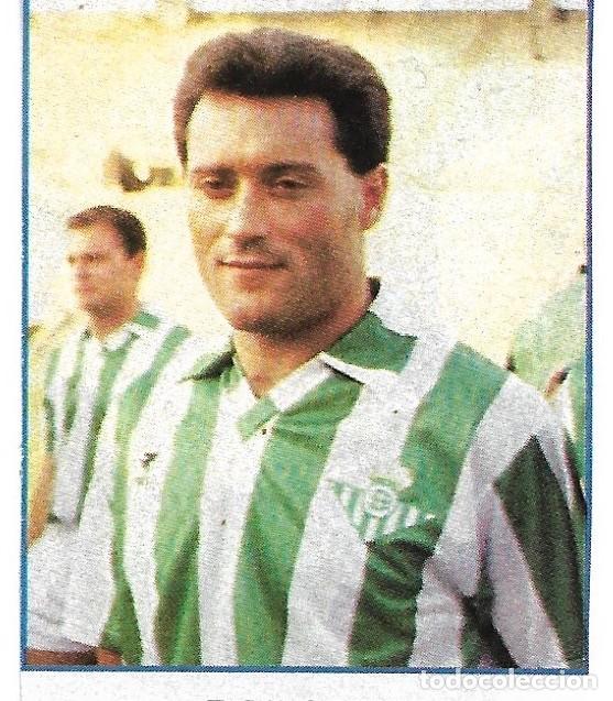Collectionnisme sportif: REAL BETIS BALOMPI&Eacute;: Recorte de RODOLFO. 1990