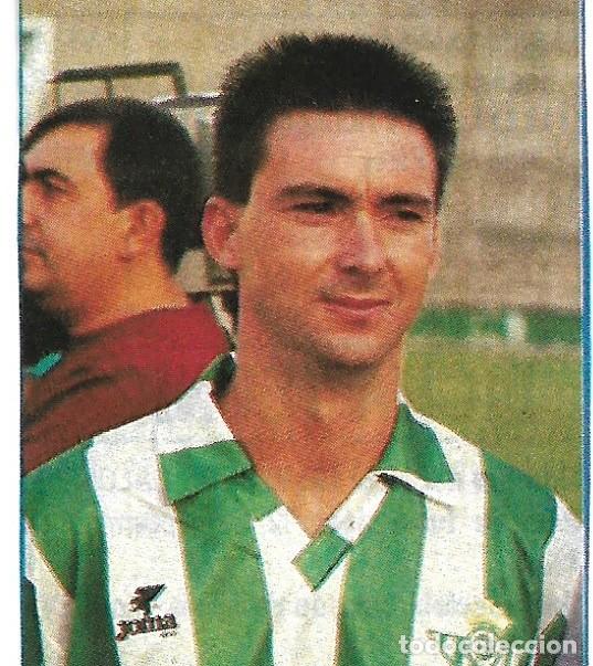 Collectionnisme sportif: REAL BETIS BALOMPI&Eacute;: Recorte de RECHA. 1990