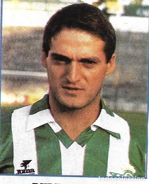Sammelleidenschaft Sport: REAL BETIS BALOMPI&Eacute;: Recorte de RUB&Eacute;N BILBAO. 1990