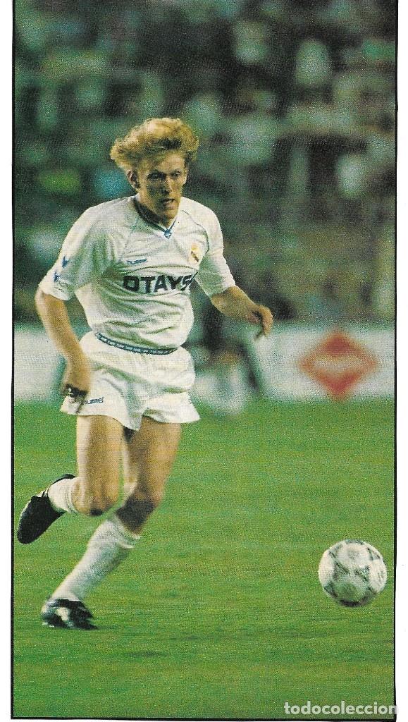 Sammelleidenschaft Sport: REAL MADRID: Recorte de PROSINECKI en acci&oacute;n. 1991