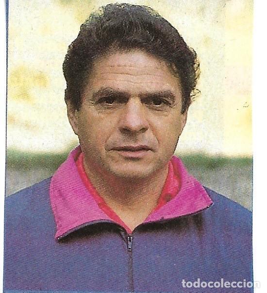 Sammelleidenschaft Sport: REAL ZARAGOZA: Recorte del t&eacute;cnico Ildo MANEIRO. 1990