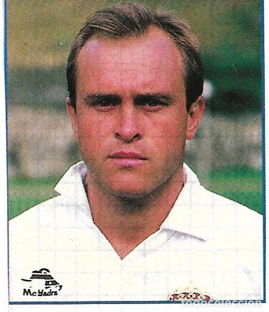 Sammelleidenschaft Sport: REAL ZARAGOZA: Recorte de Miguel PARDEZA. 1990