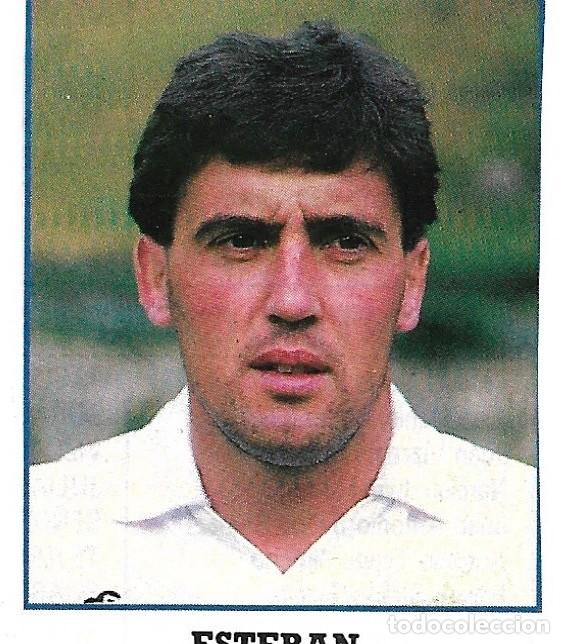 Collezionismo sportivo: REAL ZARAGOZA: Recorte de ESTEBAN.1990