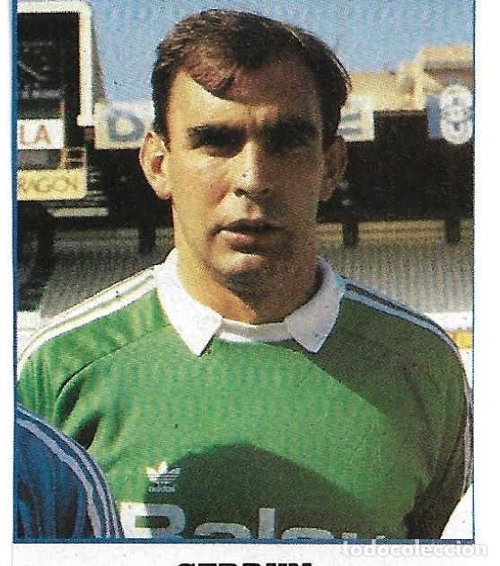 Collezionismo sportivo: REAL ZARAGOZA: Recorte de Andoni CEDR&Uacute;N. 1990