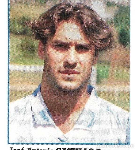 Collectionnisme sportif: CD.M&Aacute;LAGA: Recorte de CASTILLO. 1990