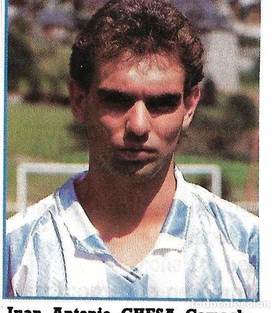Coleccionismo deportivo: CD.M&Aacute;LAGA: Recorte de CHESA. 1990