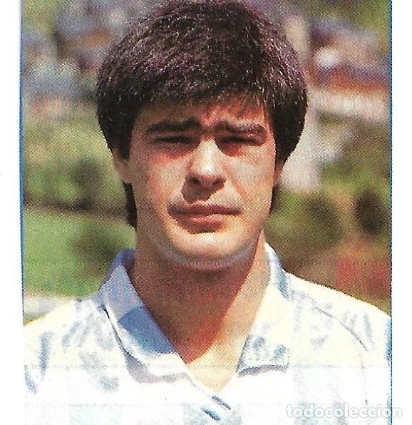 Coleccionismo deportivo: CD.M&Aacute;LAGA: Recorte de TXIRRI. 1990