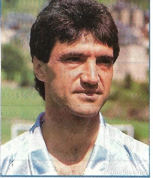 Coleccionismo deportivo: CD. M&Aacute;LAGA: Recorte de &Aacute;LVAREZ. 1990