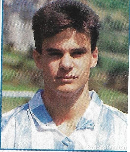 Coleccionismo deportivo: CD.M&Aacute;LAGA: Recorte de ADOLFO. 1990