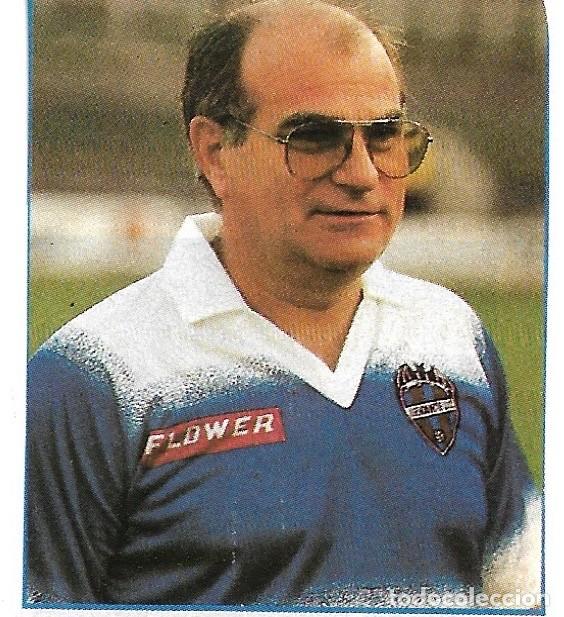 Collectionnisme sportif: LEVANTE UD: Recorte del t&eacute;cnico JOS&Eacute; MART&Iacute;NEZ. 1990