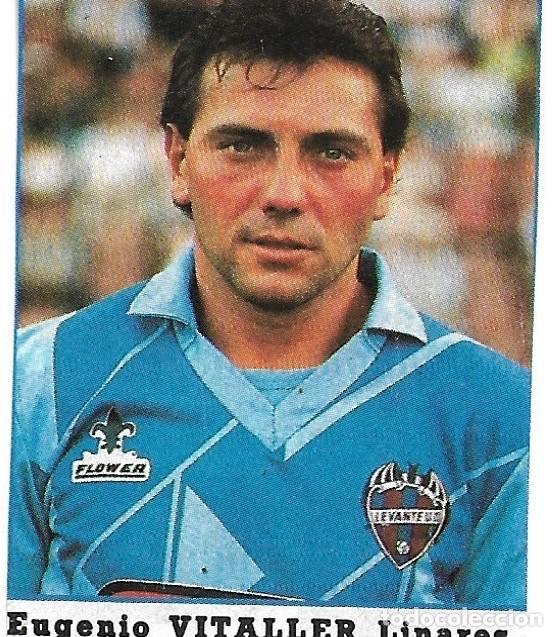 Collectionnisme sportif: LEVANTE UD: Recorte de VITALLER. 1990