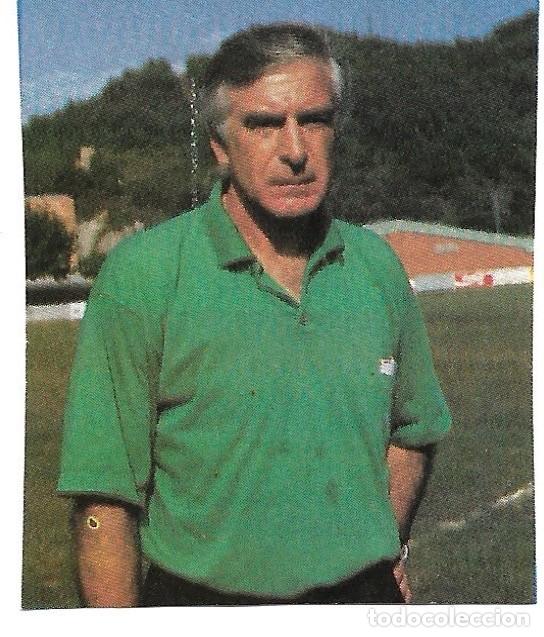 Coleccionismo deportivo: REAL MURCIA: Recorte del t&eacute;cnico FELIPE MESONES. 1990