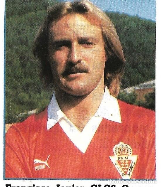 Coleccionismo deportivo: REAL MURCIA: Recorte de CLOS. 1990