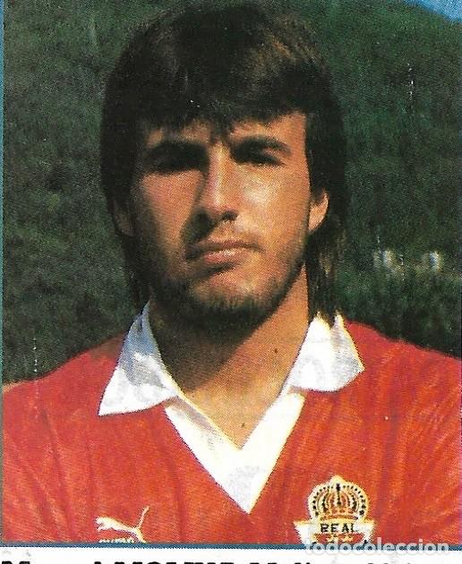 Coleccionismo deportivo: REAL MURCIA: Recorte de MOLINA. 1990