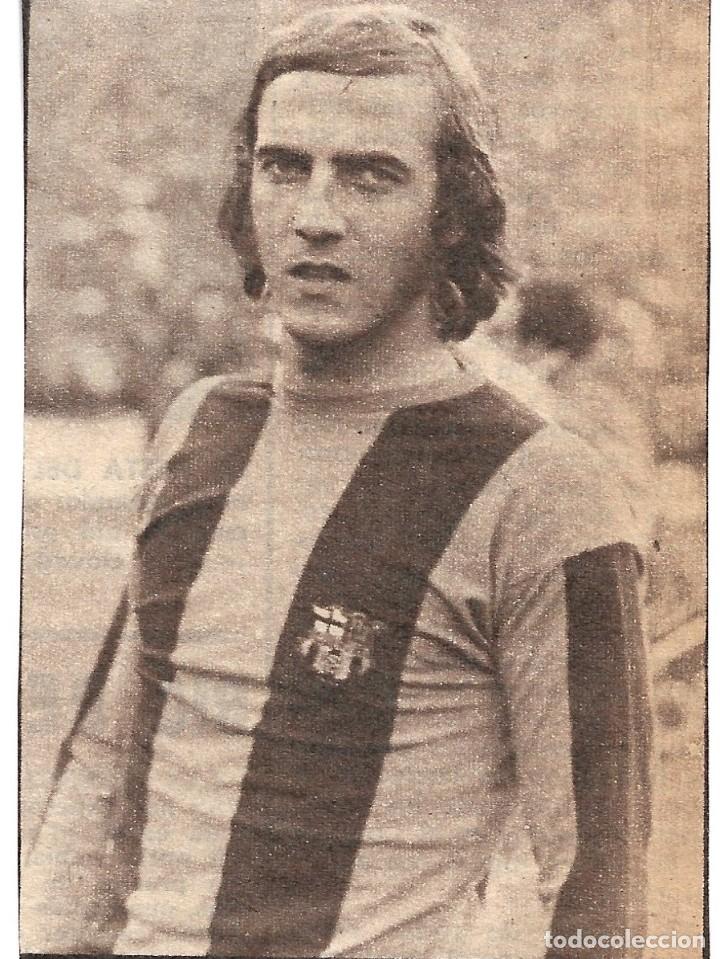 Coleccionismo deportivo: BAR&Ccedil;A: Recorte de Johan NEESKENS. 1978 - Foto 1