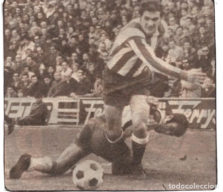 Coleccionismo deportivo: REAL SPORTING DE GIJ&Oacute;N: Recorte de TATI VALD&Eacute;S. A&ntilde;os 70