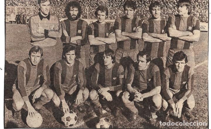 Sammelleidenschaft Sport: BAR&Ccedil;A: Recorte de un equipo de la temporada 77-78