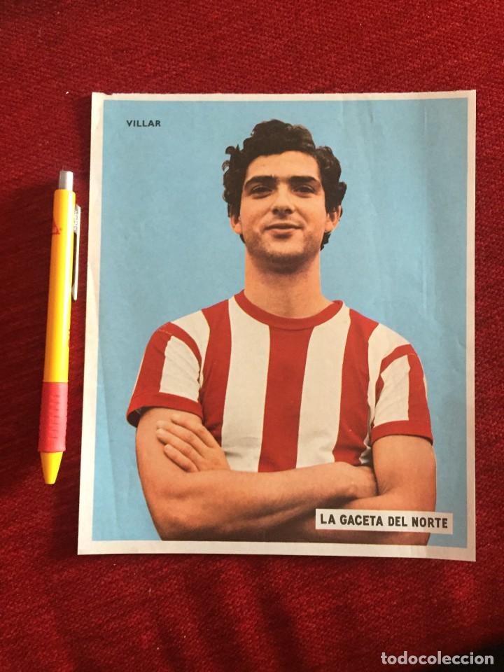 Sammelleidenschaft Sport: F22239 CARTEL POSTER PERIODICO LA GACETA DEL NORTE ANGEL MARIA VILLAR ATHLETIC BILBAO