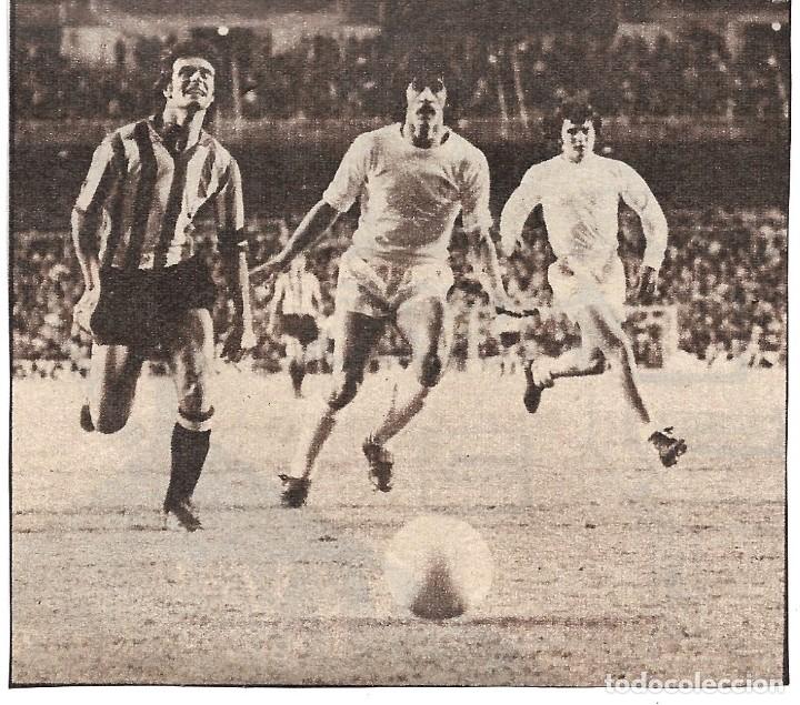 Coleccionismo deportivo: ATHLETIC DE BILBAO: Recorte de ROJO I en acci&oacute;n. A&ntilde;os 70