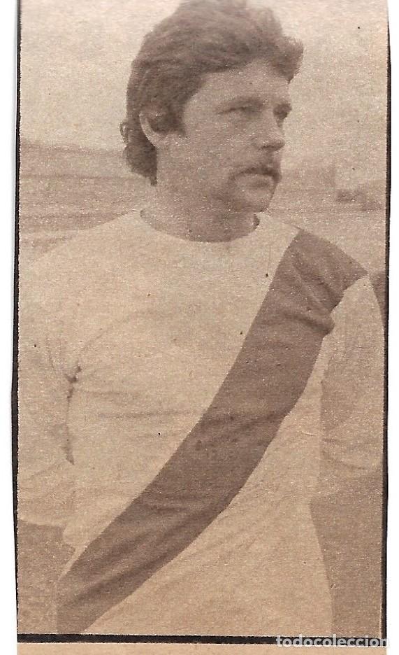 Sammelleidenschaft Sport: RAYO VALLECANO: Recorte de ALVARITO. 1977