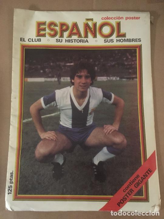 Coleccionismo deportivo: real club deportivo espa&ntilde;ol coleccion poster muy buen estado
