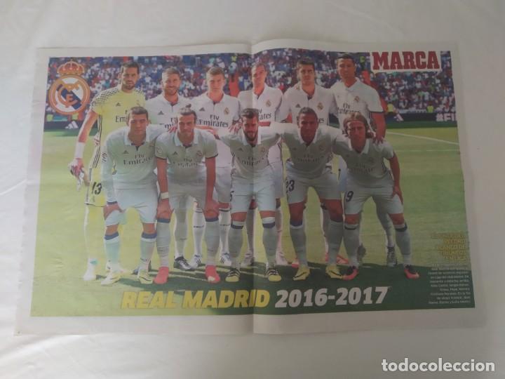Collezionismo sportivo: POSTER REAL MADRID 16-17