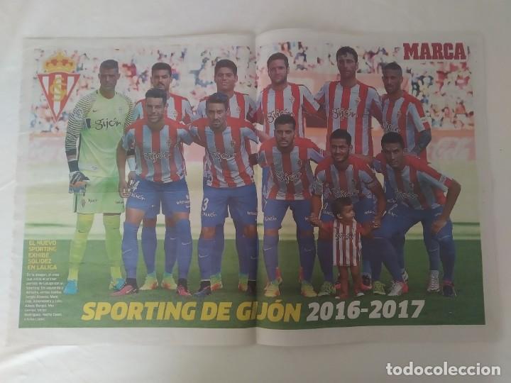 Collezionismo sportivo: POSTER SPORTING GIJON 16-17