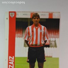 Coleccionismo deportivo: LAMINA DIARIO EL CORREO (ATHLETIC DE BILBAO TEMPORADA 2000-2001) - URZAIZ. Lote 341884323