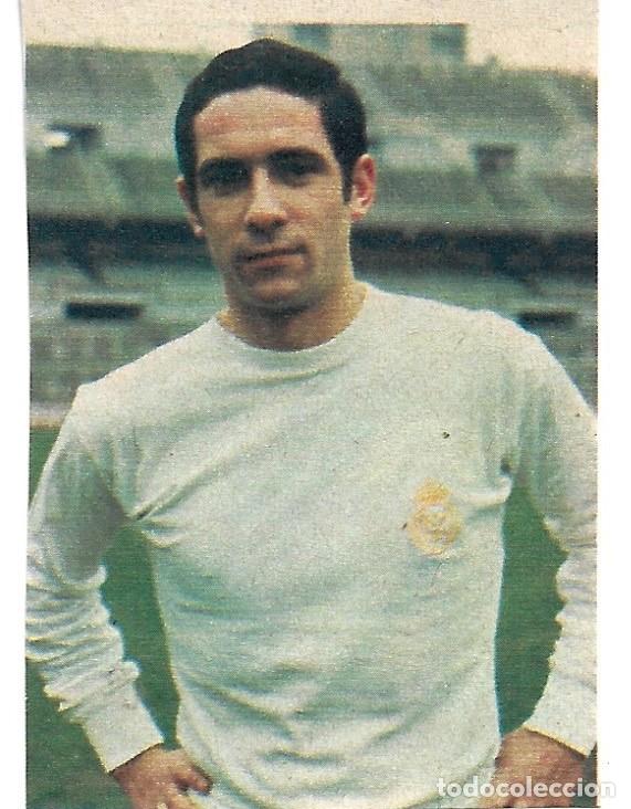 Coleccionismo deportivo: REAL MADRID: Recorte de Rafael DE DIEGO