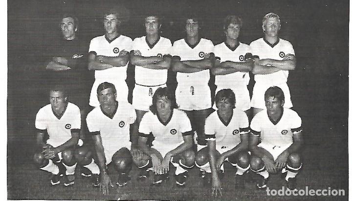 Coleccionismo deportivo: A.C. MILAN: Recorte de un equipo de los primeros a&ntilde;os 70