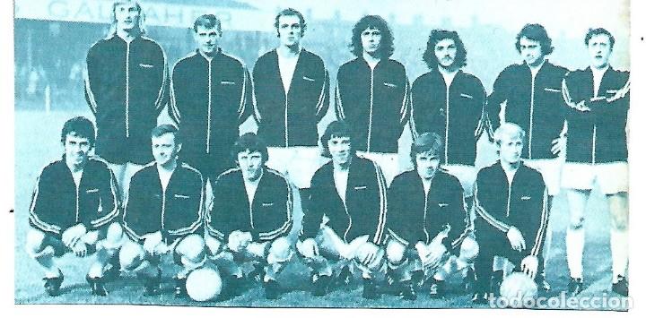 Coleccionismo deportivo: DISTILLERY de Belfast: Recorte de un equipo de 1971