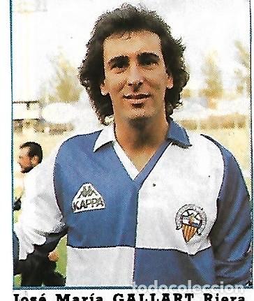 Collectionnisme sportif: CE.SABADELL: Recorte de GALLART. 1990