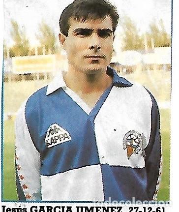 Collectionnisme sportif: CE.SABADELL: Recorte de GARC&Iacute;A JIM&Eacute;NEZ. 1990