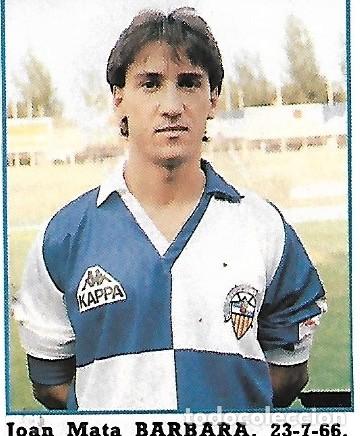 Collectionnisme sportif: CE.SABADELL: Recorte de BARBAR&Aacute;. 1990