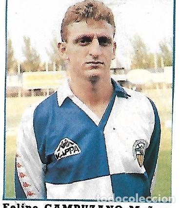 Collectionnisme sportif: C.SABADELL: Recorte de CAMPUZANO. 1990