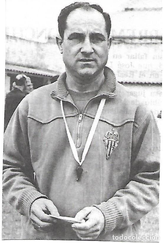 Collectionnisme sportif: REAL SPORTING DE GIJ&Oacute;N: Recorte del t&eacute;cnico Luis Cid CARRIEGA